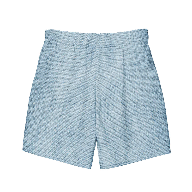 "Denim" Swim Trunks